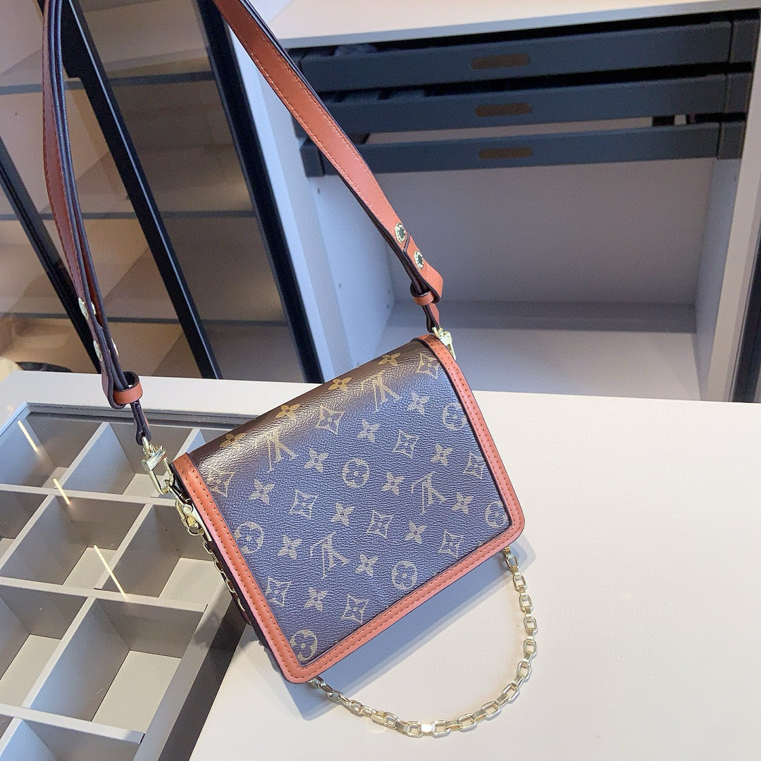 【ルイヴィトン】3点セット☆Dauphine 中号バッグ&スカーフ|青春感たっぷり、スタイリッシュなコーディネート♪今すぐチェック!