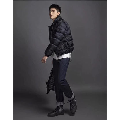 【ディオール】寒い冬に最適◆女性と男性☆立ち襟長袖 ダウン ジャケット3カラー