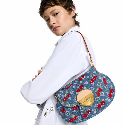 【ルイヴィトン】人気♪村上隆コラボ  ショルダーバッグ チェリー