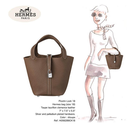 【エルメス)】大人気♪★ピコタンロックPM 18 バッグ